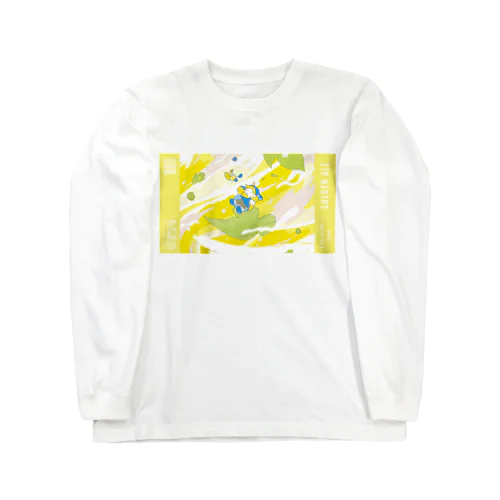 【ゴールデンエール】ビールラベル風Tシャツ Long Sleeve T-Shirt