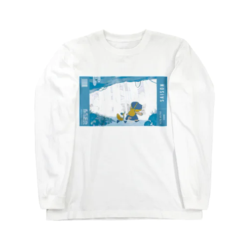 【セゾン】ビールラベル風ロングTシャツ Long Sleeve T-Shirt