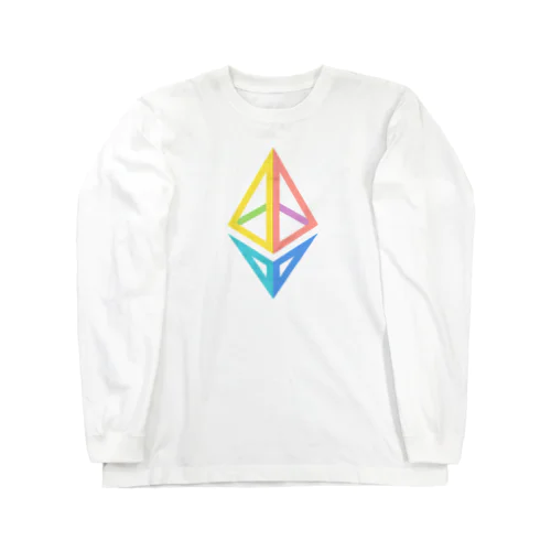 Ethereum signature model  ロングスリーブTシャツ