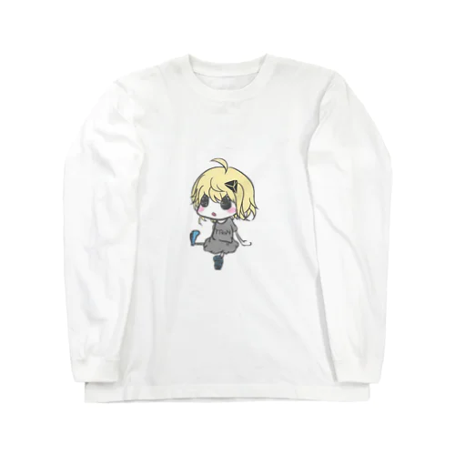 とろんちゃん 黄色 Long Sleeve T-Shirt