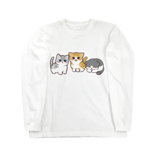 のんびりにゃんず Long Sleeve T-Shirt