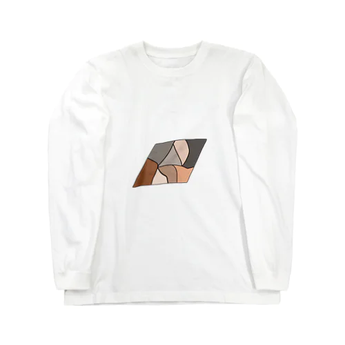 区切り Long Sleeve T-Shirt