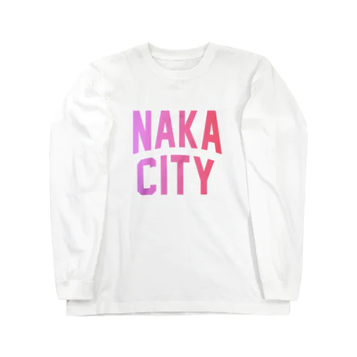 那珂市 NAKA CITY ロングスリーブTシャツ