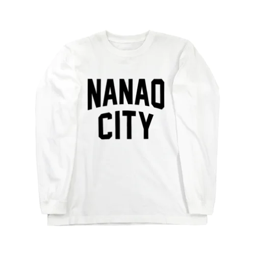 七尾市 NANAO CITY ロングスリーブTシャツ