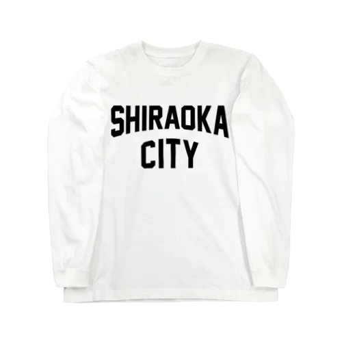 白岡市 SHIRAOKA CITY ロングスリーブTシャツ