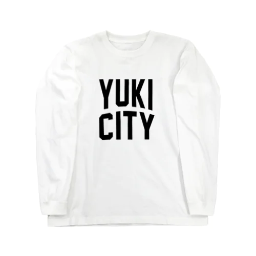 結城市 YUKI CITY ロングスリーブTシャツ