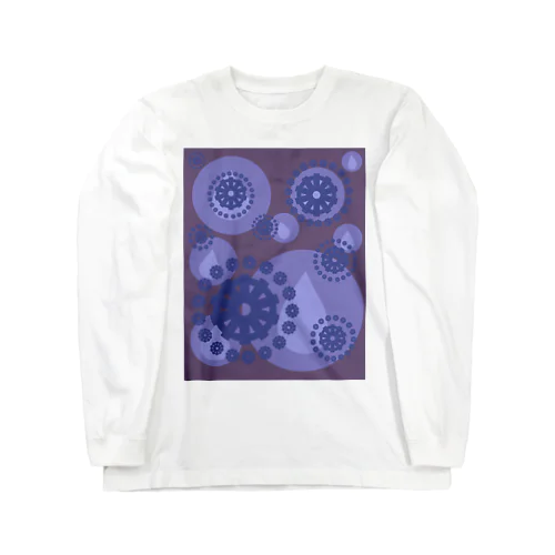 雨の日の水車 Long Sleeve T-Shirt