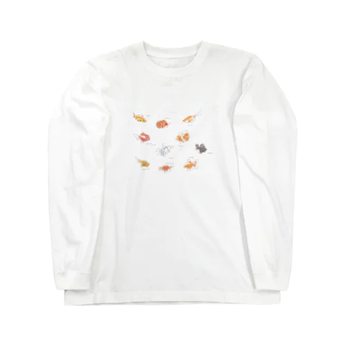 金魚10匹 Long Sleeve T-Shirt