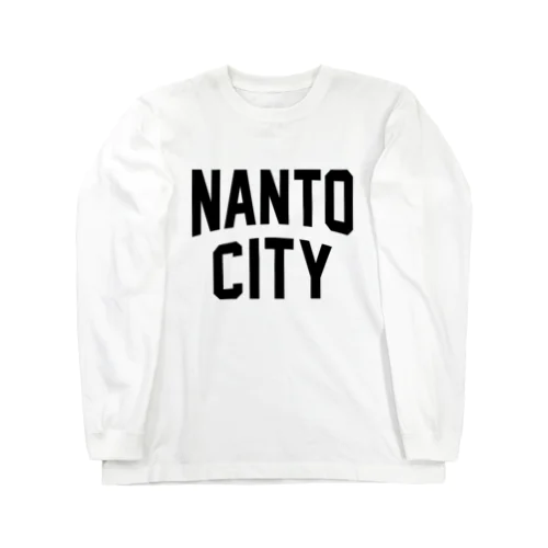 南砺市 NANTO CITY ロングスリーブTシャツ