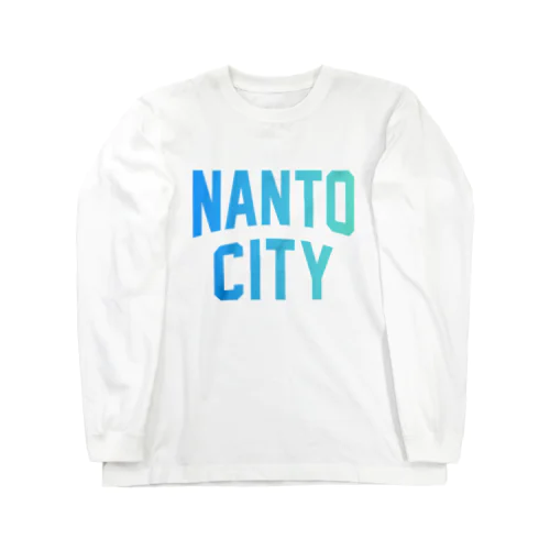 南砺市 NANTO CITY ロングスリーブTシャツ