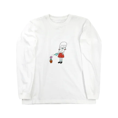 みずやりおさげちゃん Long Sleeve T-Shirt