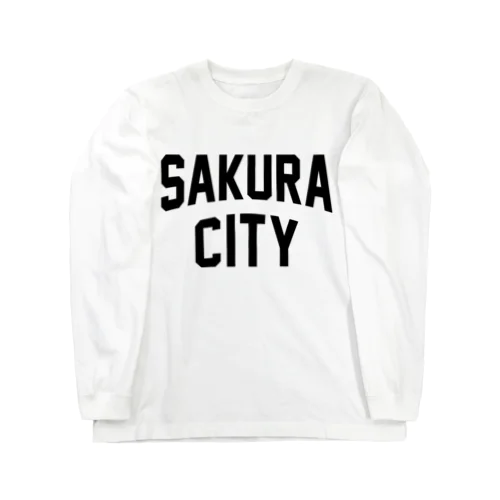 さくら市 SAKURA CITY ロングスリーブTシャツ