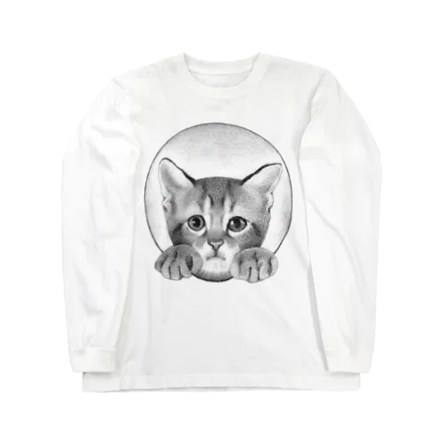 イタズラ子猫　 Long Sleeve T-Shirt