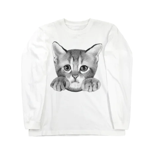 イタズラ子猫 Long Sleeve T-Shirt