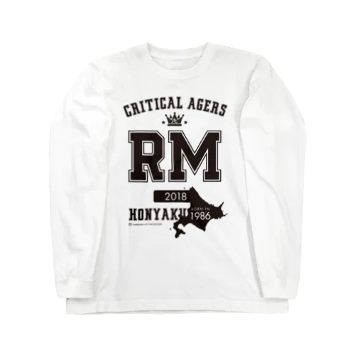 CRITICAL AGERS RM（ブラックロゴ） ロングスリーブTシャツ