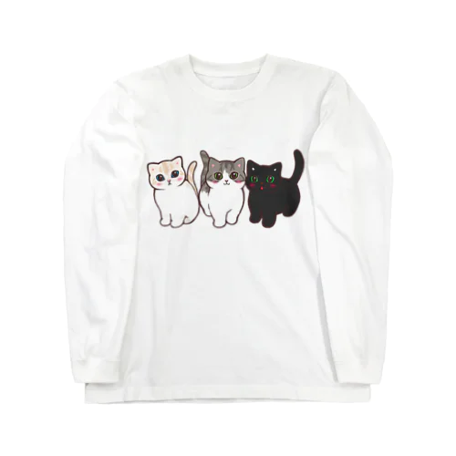 たま農園の猫たち Long Sleeve T-Shirt