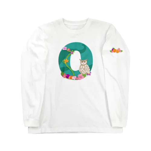 OはOwlのO ロングスリーブTシャツ