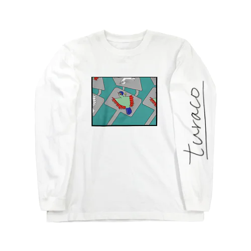 天然！オウカンエボシドリ Long Sleeve T-Shirt