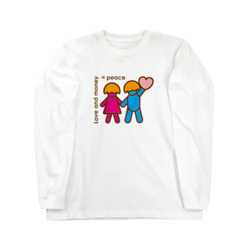 lone and money = peace_first Long Sleeve T-Shirt