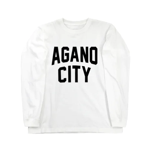 阿賀野市 AGANO CITY ロングスリーブTシャツ