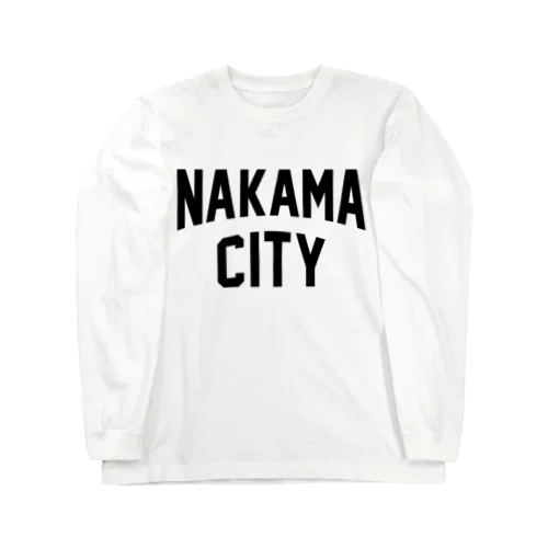 中間市 NAKAMA CITY ロングスリーブTシャツ