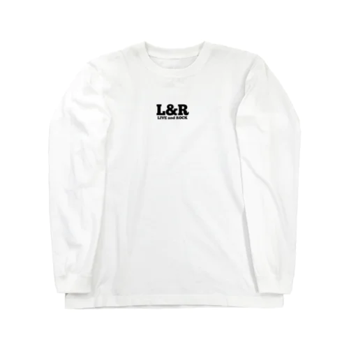 L&R  LIVE and ROCK  ROCK IS THE BEST 表裏デザイン Long Sleeve T-Shirt