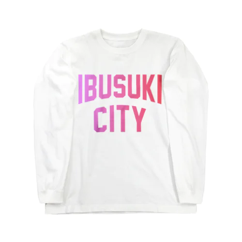 指宿市 IBUSUKI CITY ロングスリーブTシャツ