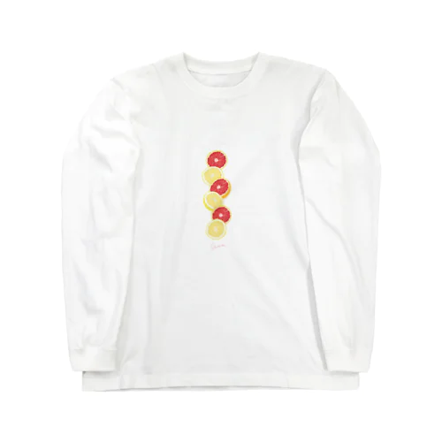 爽やかグレープフルーツ Long Sleeve T-Shirt