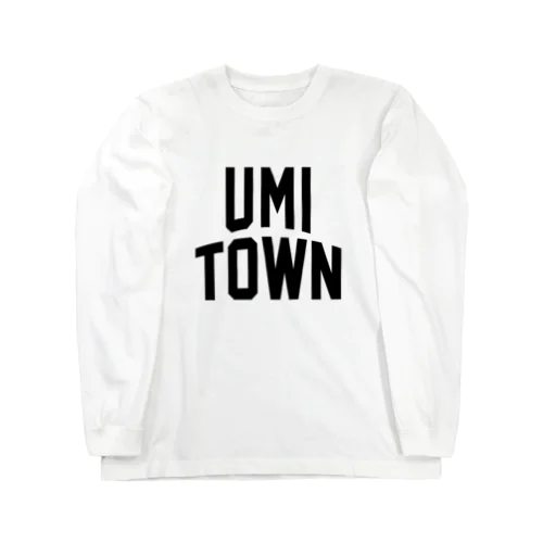 宇美町 UMI TOWN ロングスリーブTシャツ