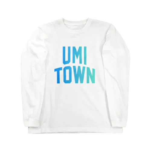 宇美町 UMI TOWN ロングスリーブTシャツ