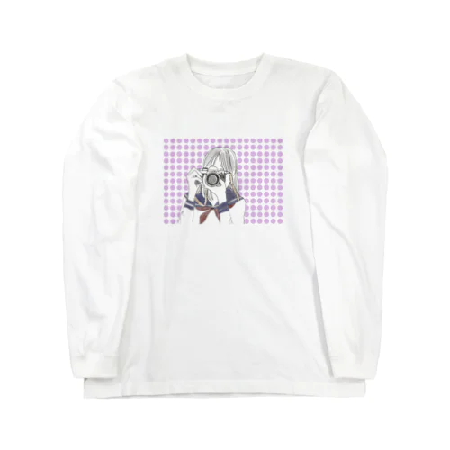 カメラ女子 Long Sleeve T-Shirt