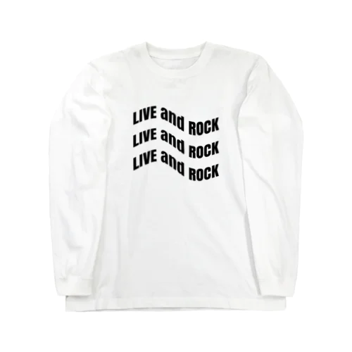 L&R  LIVE and ROCK ロングスリーブTシャツ