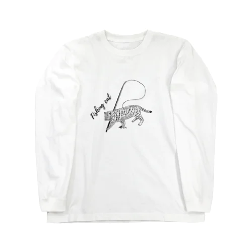 Fishing cat スナドリネコ Long Sleeve T-Shirt