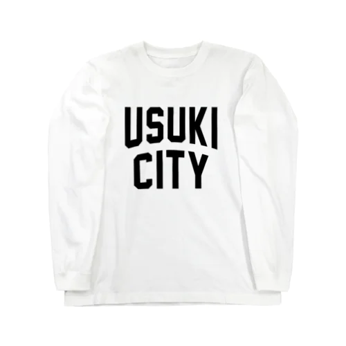 臼杵市 USUKI CITY ロングスリーブTシャツ