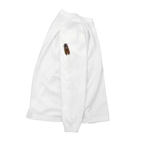 あ！虫止まってる（アブラゼミ）h.t. Long Sleeve T-Shirt