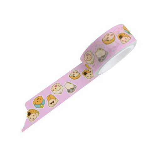 まんじゅうたちのマステ（ポップ） Masking Tape