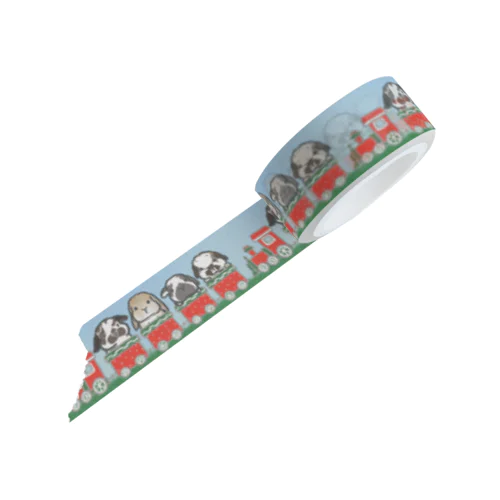仲良しうさぎさんの汽車ポッポ Masking Tape