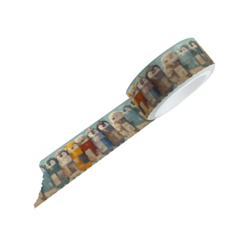 もふもふペンギン Masking Tape