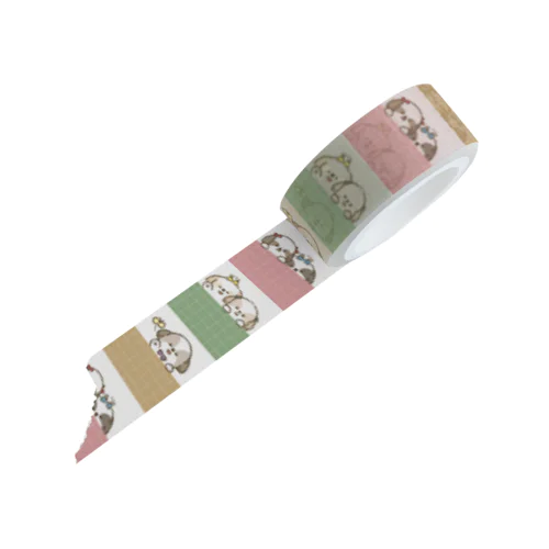 まるまるシーズーちゃんず（ひょっこり） Masking Tape