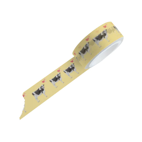 牛ｻﾝマステ(パステルイエロー) Masking Tape