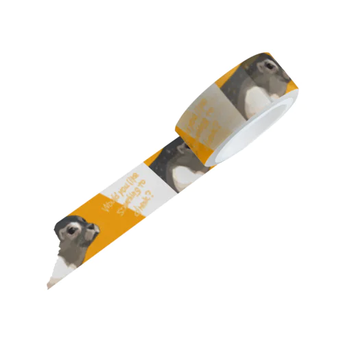 Calm side of face Masking Tape