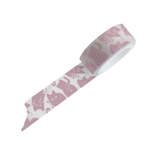ちゅるねこ(ピンク) Masking Tape