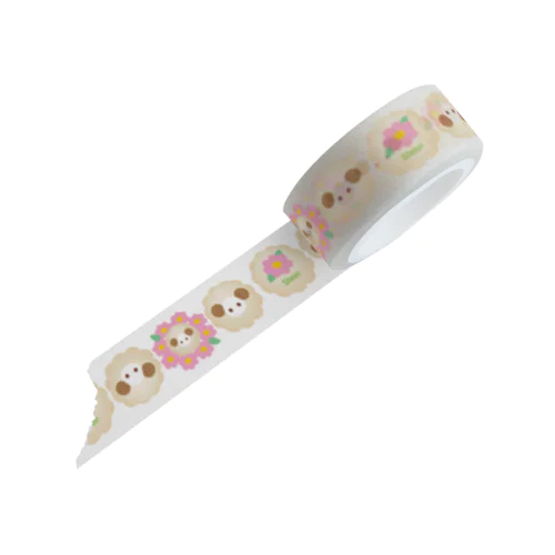 ひつじとおはな Masking Tape
