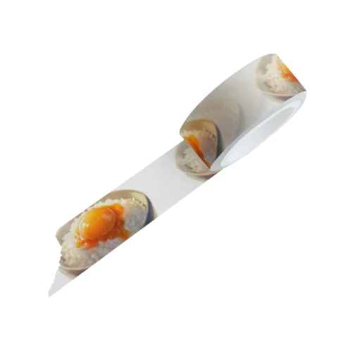シンプル卵かけご飯 Masking Tape