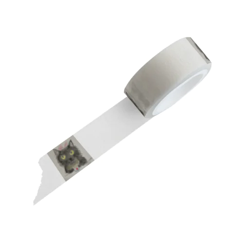チャーミングな黒猫めろんちゃん Masking Tape