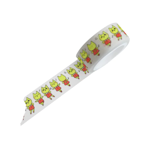 おどるネコらいん Masking Tape
