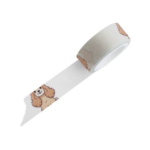 イングリッシュコッカースパニエルキーホルダー Masking Tape