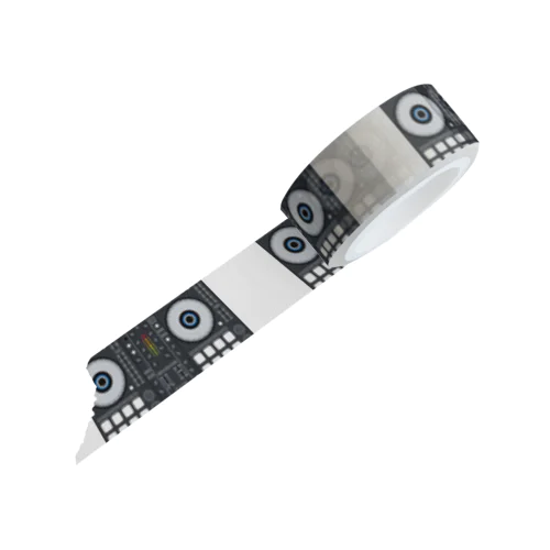 シンプルなDJコントローラーのイラストです! Masking Tape