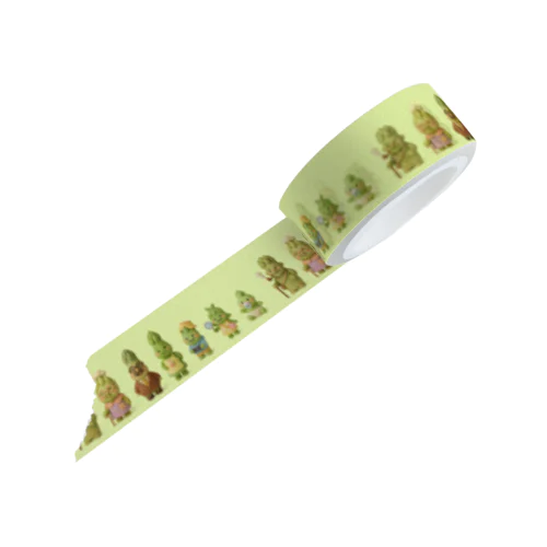 あすぱらテープ（黄緑） Masking Tape
