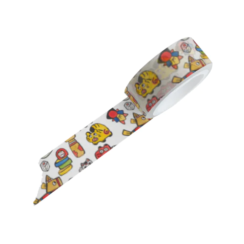 郷土玩具たち Masking Tape